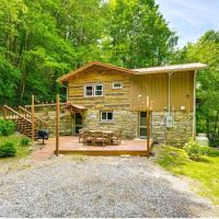 Maggie Valley Log Cabin: Deck + Mountain Views! ico