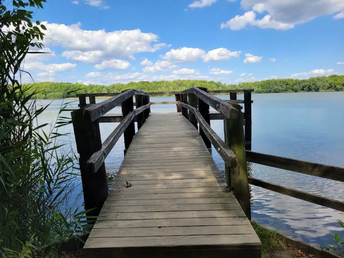 Lums Pond State Park Campground Entrance. Picture 1
