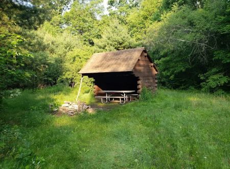 Great Lyons camping area shelter