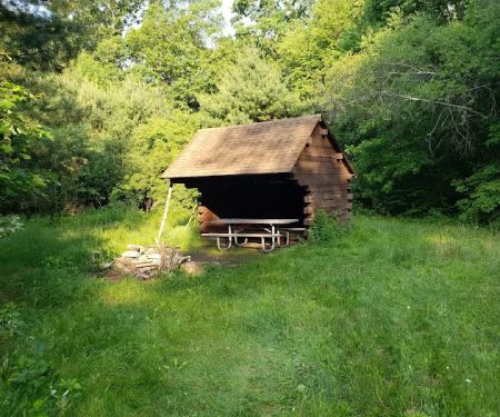 Great Lyons camping area shelter