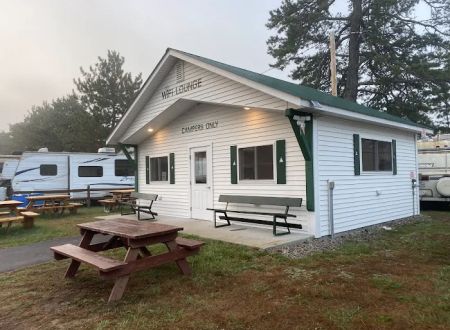 The Fryeburg Fair's RV Parking lot.