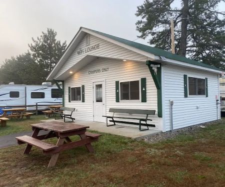 The Fryeburg Fair's RV Parking lot.