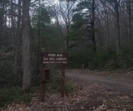 Rauch Road Gas Well Campsite