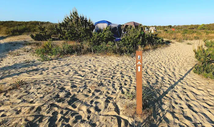 J Loop Tent Sites Entrance Foot Path Picture 6
