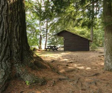 Tioga Point Campground - Lean-To - Site #7