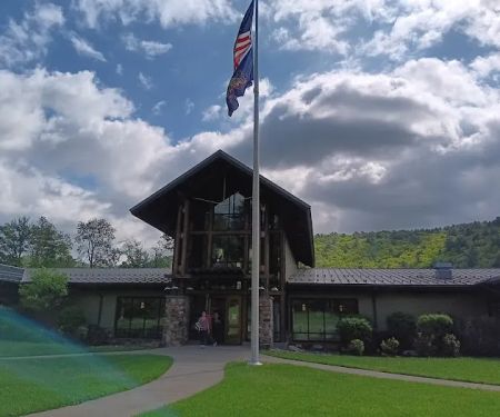 Campground at Sinnemahoning State Park