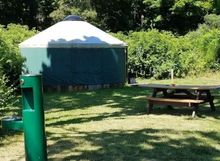 Peddocks Island Yurt #4