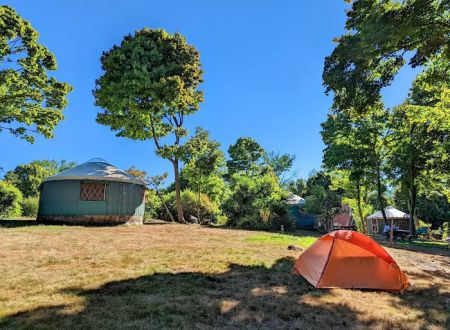 Peddocks Island Yurt #3
