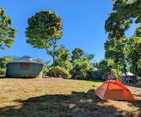 Peddocks Island Yurt #3