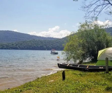 Nancy's Camp Boat to Shore