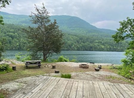 Floating Battery Island Campground #1