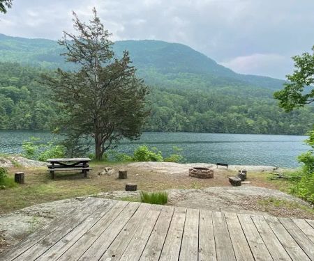Floating Battery Island Campground #1