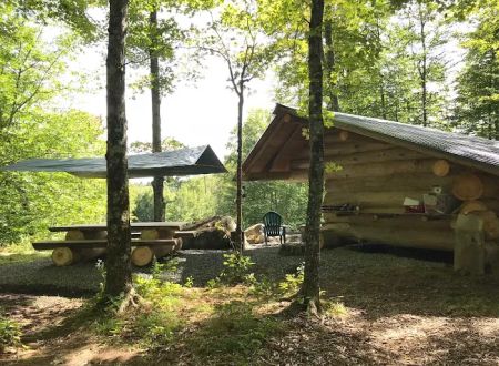 Overlook Lean-to at Adirondack Adventure Base