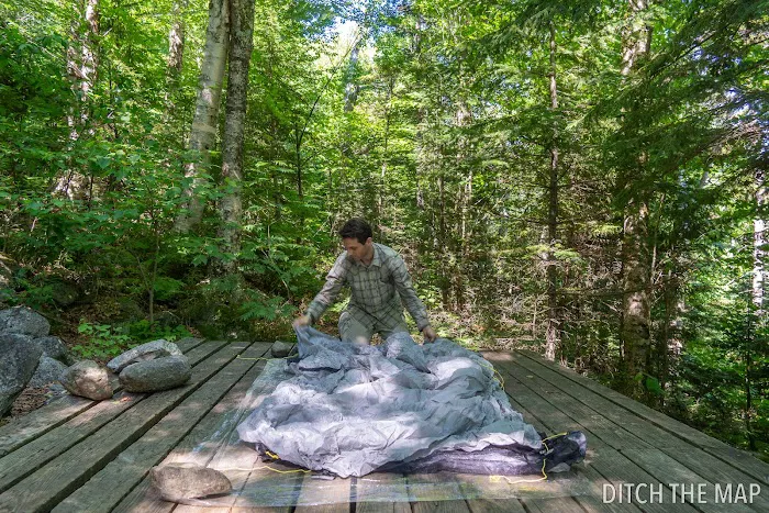Osgood Tentsite Picture 2