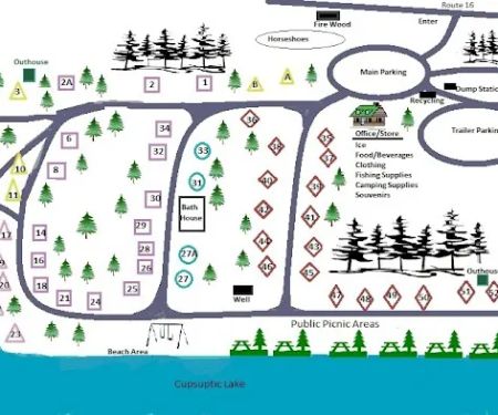 Cupsuptic Lake Park and Campground