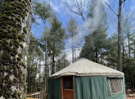Maine Forest Yurts