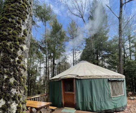 Maine Forest Yurts