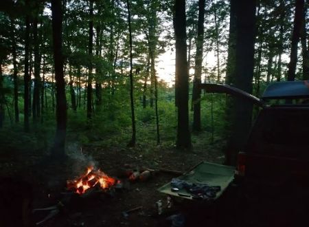 Washington/Jefferson National Forest - campsite