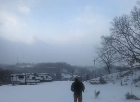 Fairmont Hills RV Park, Back Side