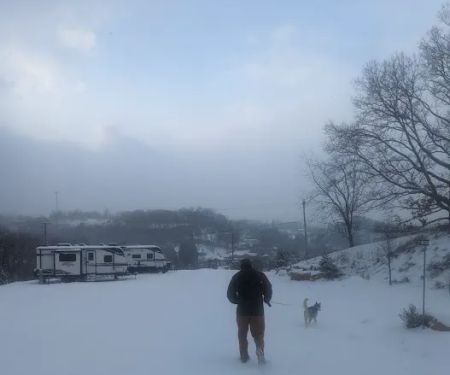 Fairmont Hills RV Park, Back Side