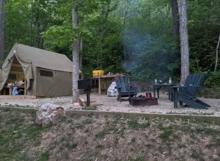 Twin River Campground Driveway
