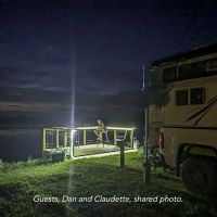 Water Front Saginaw Bay (1) RV Site-All Year-WiFi,30AMP,Water ico
