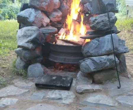 land camping area