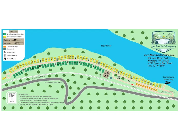 New River Park Campground - Newport Virginia Picture 2