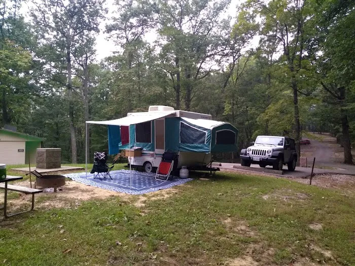 Lake Hope State Park Campground Picture 4