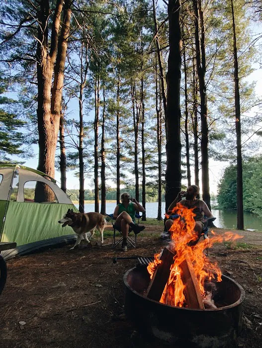 Campbell Cove Campground by Lake Logan in the Hocking Hills Picture 9