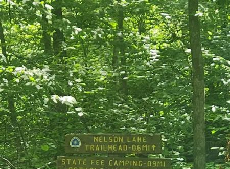 Gulch Lakes Trailhead for the North Country National Scenic Trail