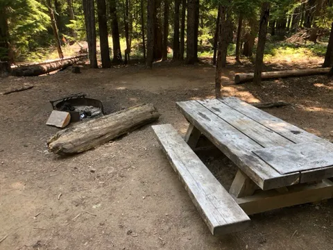 Lake Creek Campground - Little Wenatchee River Picture 10