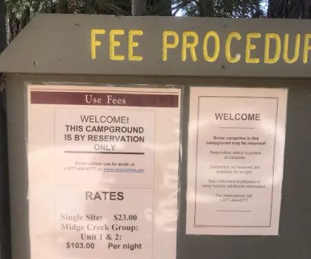 Midge Creek Group Campground