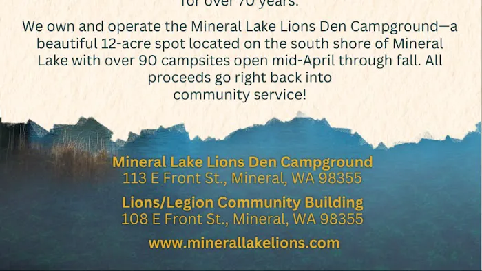 Mineral Lake Lions Den Campground Picture 10