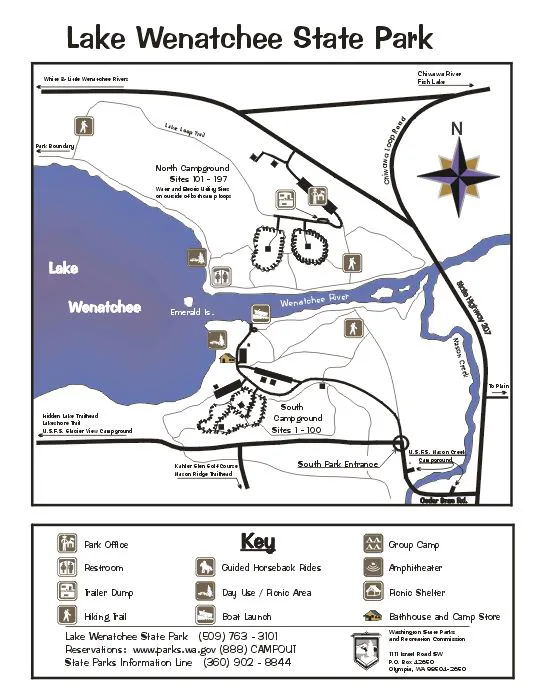 Lake Wenatchee South Campground (Sites 1-100) Picture 1