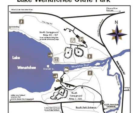 Lake Wenatchee South Campground (Sites 1-100)