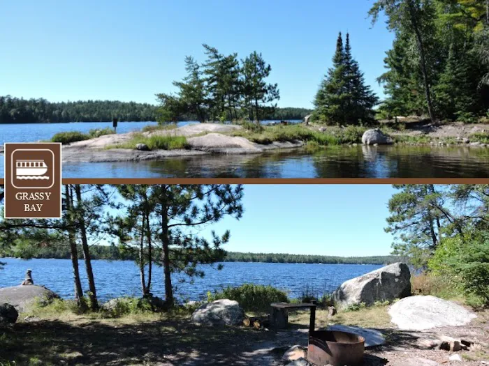 HB Grassy Bay S8 Houseboat Campsite Picture 1