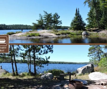 HB Grassy Bay S8 Houseboat Campsite