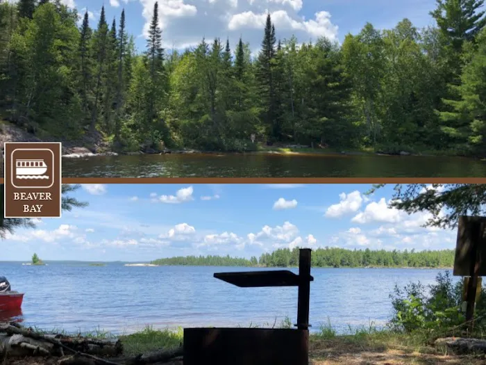HB Beaver Bay N56 Houseboat Campsite Picture 1