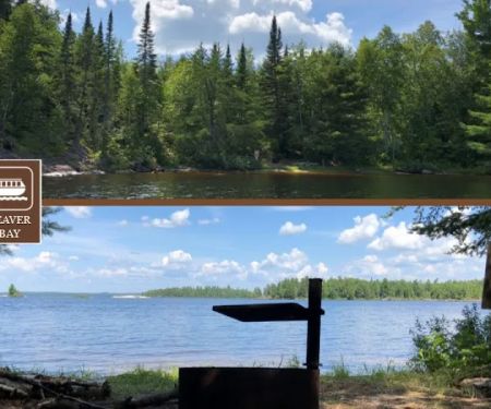 HB Beaver Bay N56 Houseboat Campsite