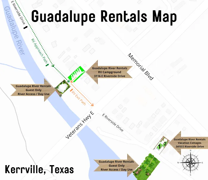 Guadalupe River Rentals RV Campground Picture 4