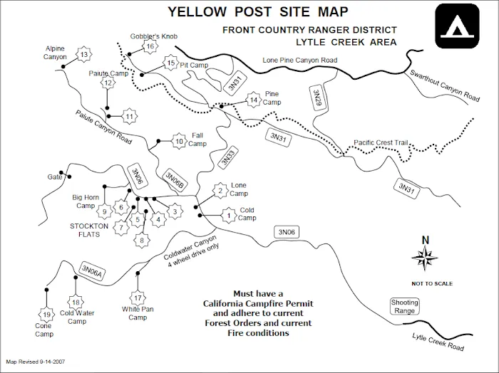 Paiute Canyon Yellow Post Sites Picture 3