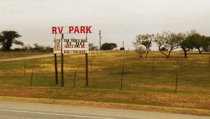For Pete's Sake R V Park Picture 1