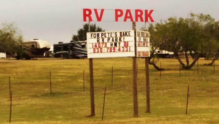 For Pete's Sake R V Park Picture 6
