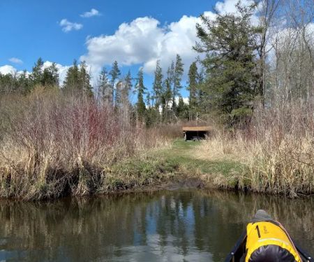 Coffee Pot landing campsite