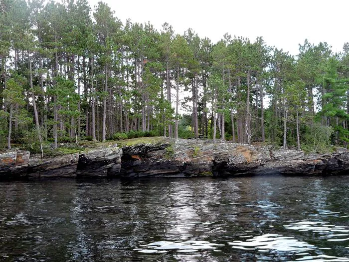 North Mitchell Island N58 Campsite Picture 1