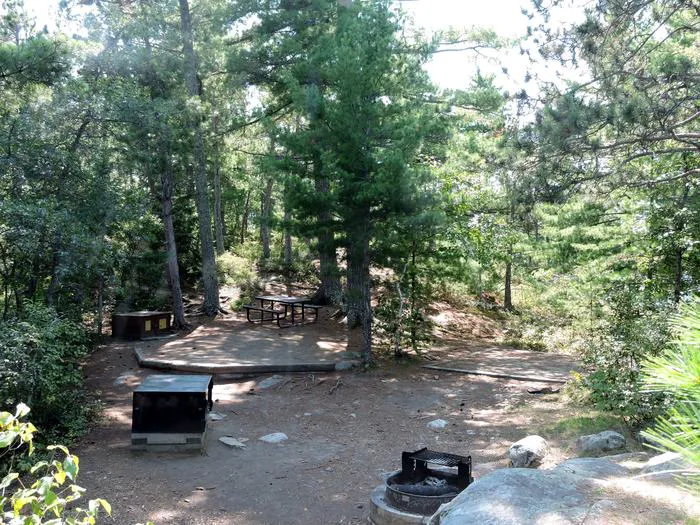 Depthfinder Island N7 Campsite Picture 4