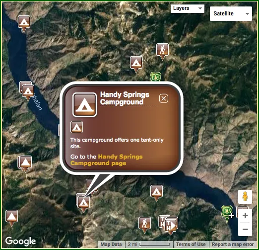 Handy Springs Campground Picture 1