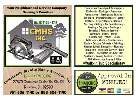 Community Mobile Home Services, Inc.