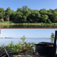 HB Trygg Island View K43 Houseboat Campsite ico